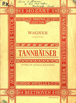 Tannhauser and the tournament of song at wartburg