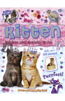 Fluffy Friends. Kitten (sticker & activity book)