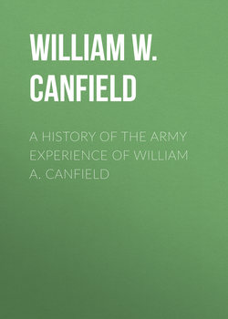 A History of the Army Experience of William A. Canfield