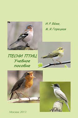 Песни птиц. Учебное пособие