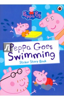 Peppa Pig. Peppa Goes Swimming (Sticker Story Book)