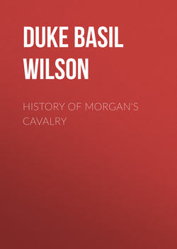 History of Morgan's Cavalry