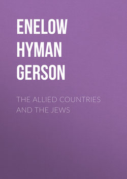 The Allied Countries and the Jews