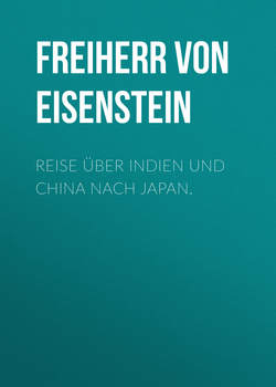 Reise über Indien und China nach Japan.