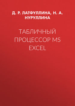 Табличный процессор MS Excel