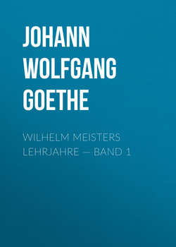 Wilhelm Meisters Lehrjahre — Band 1