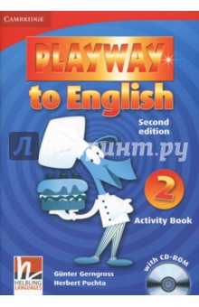 Playway to English Level 2 Activity Book with CD-ROM
