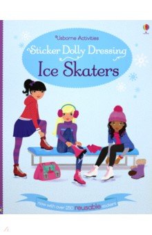 Sticker Dolly Dressing. Ice Skaters