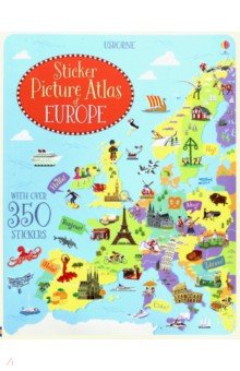 Sticker Picture Atlas of Europe