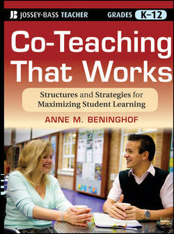 Co-Teaching That Works. Structures and Strategies for Maximizing Student Learning