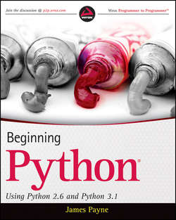 Beginning Python. Using Python 2.6 and Python 3.1
