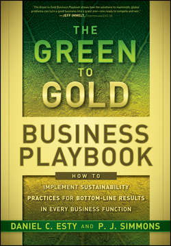 The Green to Gold Business Playbook. How to Implement Sustainability Practices for Bottom-Line Results in Every Business Function