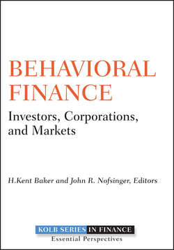 Behavioral Finance. Investors, Corporations, and Markets