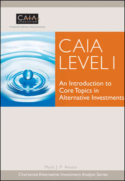 CAIA Level I. An Introduction to Core Topics in Alternative Investments