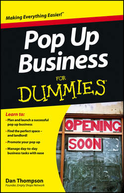 Pop-Up Business For Dummies