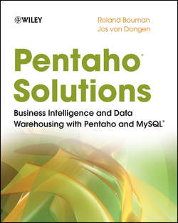 Pentaho Solutions. Business Intelligence and Data Warehousing with Pentaho and MySQL
