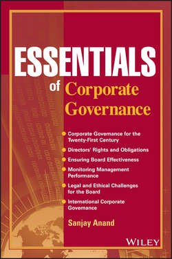 Essentials of Corporate Governance