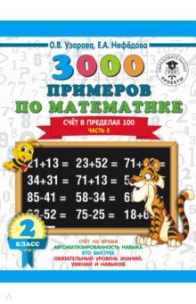 Математика. 2 класс. Счет в пределах 100. Часть 2