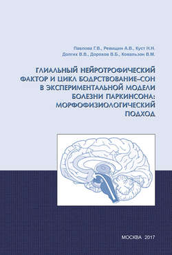 Глиальный нейротрофический фактор и цикл бодрствование – сон в экспериментальной модели болезни Паркинсона: морфофизиологический подход