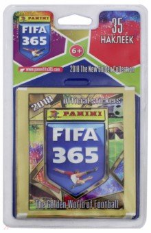 Набор наклеек 7 пакетиков  "FIFA 365-2018"