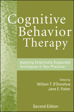 Cognitive Behavior Therapy. Applying Empirically Supported Techniques in Your Practice