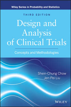 Design and Analysis of Clinical Trials. Concepts and Methodologies