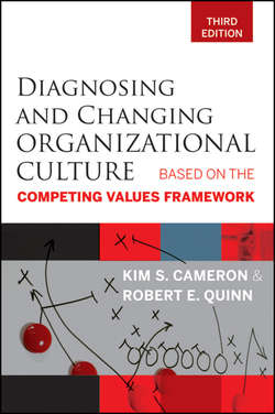 Diagnosing and Changing Organizational Culture. Based on the Competing Values Framework