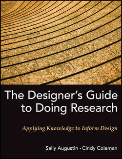 The Designer's Guide to Doing Research. Applying Knowledge to Inform Design