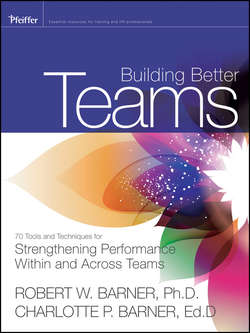Building Better Teams. 70 Tools and Techniques for Strengthening Performance Within and Across Teams