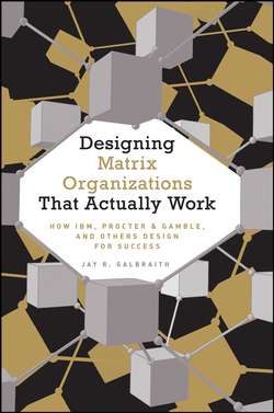 Designing Matrix Organizations that Actually Work. How IBM, Proctor & Gamble and Others Design for Success