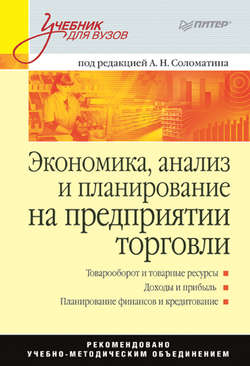 Экономика, анализ и планирование на предприятии торговли