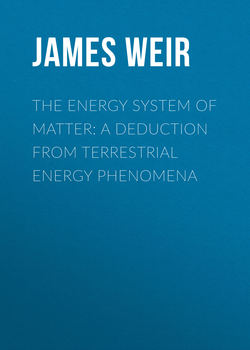 The Energy System of Matter: A Deduction from Terrestrial Energy Phenomena