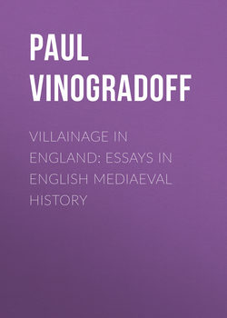 Villainage in England: Essays in English Mediaeval History