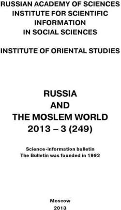 Russia and the Moslem World № 03 / 2013
