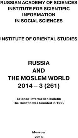 Russia and the Moslem World № 03 / 2014