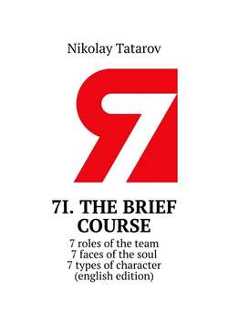 7I. The brief course. 7 roles of the team. 7 faces of the soul. 7 types of character (english edition)