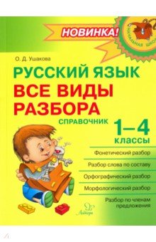 Русский язык 1-4кл Все виды разбора Справочник