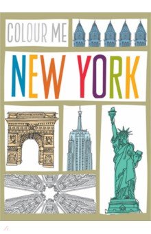 Colour Me: New York - colouring book