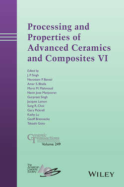 Processing and Properties of Advanced Ceramics and Composites VI. Ceramic Transactions, Volume 249