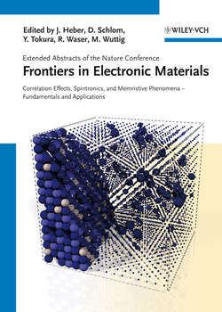 Frontiers of Electronic Materials. Correlation Effects, Spintronics, and Memristive Phenomena - Fundamentals and Application