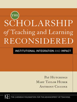 The Scholarship of Teaching and Learning Reconsidered. Institutional Integration and Impact