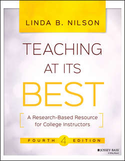 Teaching at Its Best. A Research-Based Resource for College Instructors