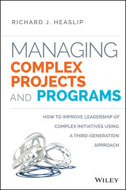 Managing Complex Projects and Programs. How to Improve Leadership of Complex Initiatives Using a Third-Generation Approach