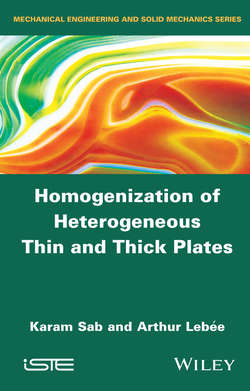 Homogenization of Heterogeneous Thin and Thick Plates