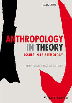 Anthropology in Theory. Issues in Epistemology