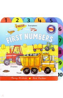 Amazing Machines: First Numbers (board book)