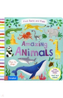 First Facts and Flaps: Amazing Animals(board book)