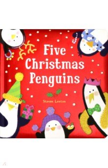 Five Christmas Penguins (board book)