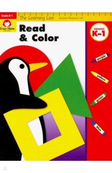 Learning Line Workbook: Read and Color, Grades K-1