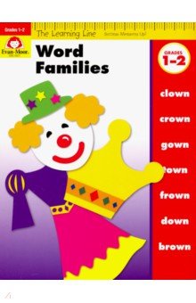 Learning Line Workbook: Word Families, Grades 1-2